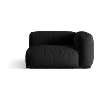 Modul pentru canapea modulara negru (cu colt pe partea stanga ) Martina - Micadoni Home imagine