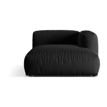 Modul pentru canapea modulara negru (cu colt pe partea stanga ) Martina - Micadoni Home imagine