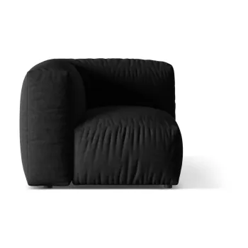 Modul pentru canapea modulara negru (cu colt variabil) Martina - Micadoni Home imagine