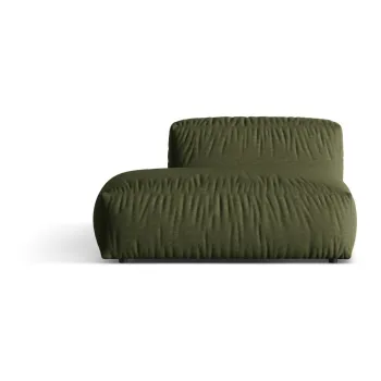Modul pentru canapea modulara verde (cu colt pe partea dreapta) Martina - Micadoni Home imagine
