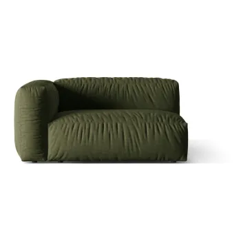 Modul pentru canapea modulara verde (cu colt pe partea dreapta) Martina - Micadoni Home imagine