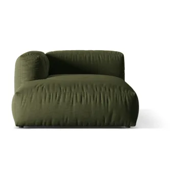 Modul pentru canapea modulara verde (cu colt pe partea dreapta) Martina - Micadoni Home imagine