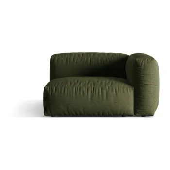 Modul pentru canapea modulara verde (cu colt pe partea stanga ) Martina - Micadoni Home imagine