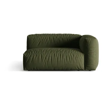 Modul pentru canapea modulara verde (cu colt pe partea stanga ) Martina - Micadoni Home imagine