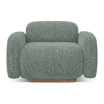 Modul pentru canapea modulara verde deschis Ailani - Makamii imagine