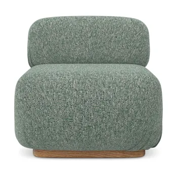 Modul pentru canapea modulara verde deschis Ailani - Makamii imagine