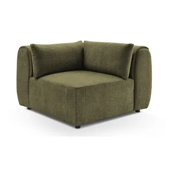 Modul pentru canapea verde Jeanne - Bobochic Paris imagine
