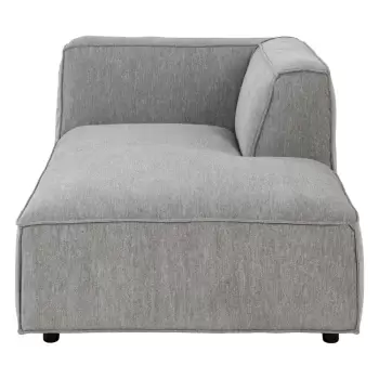 Modul sezlong pentru canapea Le Bonom Fairfield, colt pe dreapta, gri deschis imagine