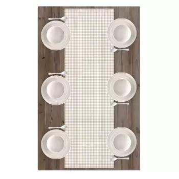 Napron cu model de Craciun 140x40 cm Christmas - Kate Louise imagine