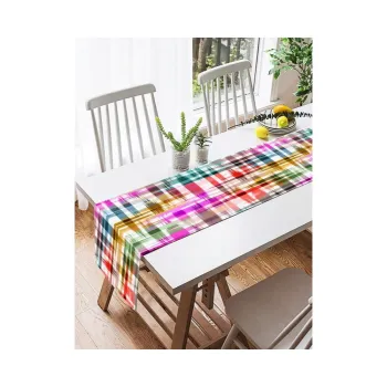 Napron de masa 45x140 cm Colour Crisscross - Mila Home imagine