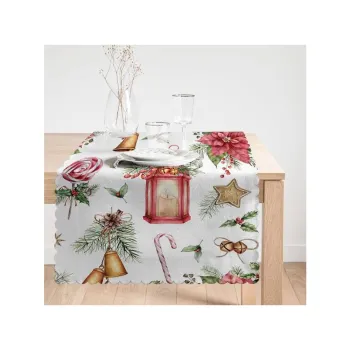 Napron de masa 45x140 cm cu model de Craciun Merry Christmas - Mila Home imagine