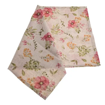 Napron de masa din amestec de in 40x140 cm - Dakls imagine