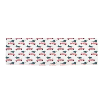 Napron de masa din bumbac 40x140 cm cu model de Craciun Christmas Ride - Butter Kings imagine