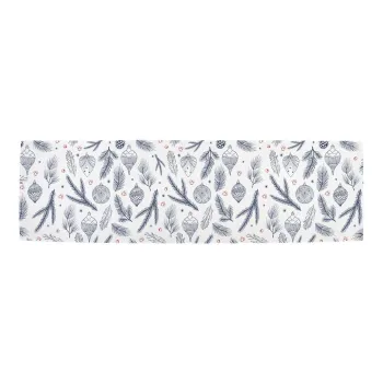 Napron de masa din bumbac 40x140 cm cu model de Craciun Tree Needles - Butter Kings imagine