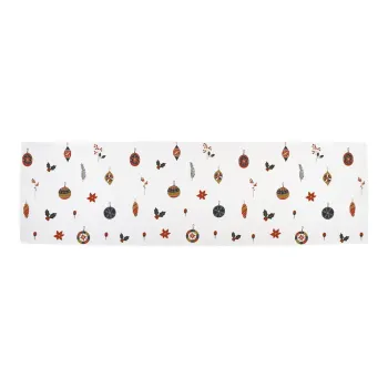 Napron de masa din bumbac cu model de Craciun 140x40 cm Lets Go Decorate - Butter Kings imagine