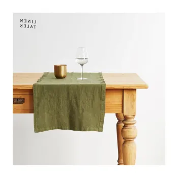 Napron de masa din in 40x150 cm - Linen Tales imagine