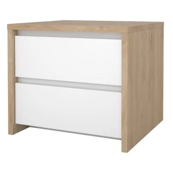 Noptiera alba/in culoare naturala Next - Tvilum imagine