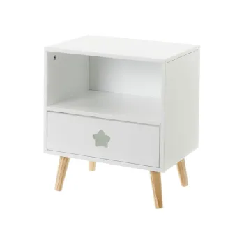 Noptiera alba pentru copii - Casa Seleccion imagine