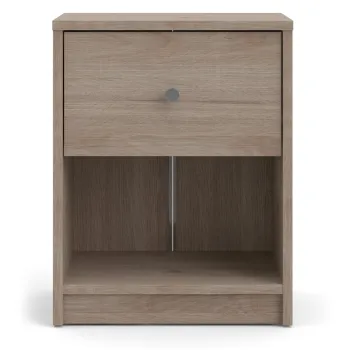 Noptiera cu aspect de lemn de stejar May - Tvilum imagine