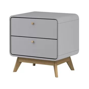 Noptiera gri Cassie - Storaa imagine