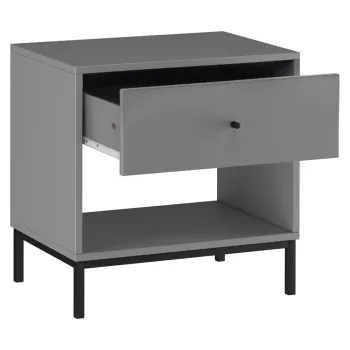 Noptiera gri Celine - Storaa imagine