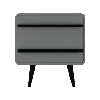 Noptiera gri Chantal - Storaa imagine