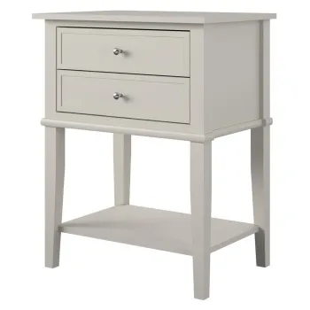 Noptiera gri deschis Franklin - Storaa imagine