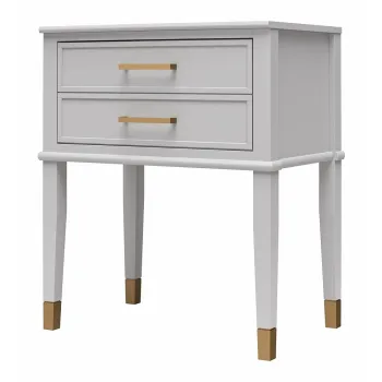 Noptiera gri deschis Westerleigh - CosmoLiving by Cosmopolitan imagine