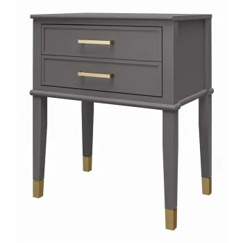 Noptiera gri inchis Westerleigh - CosmoLiving by Cosmopolitan imagine