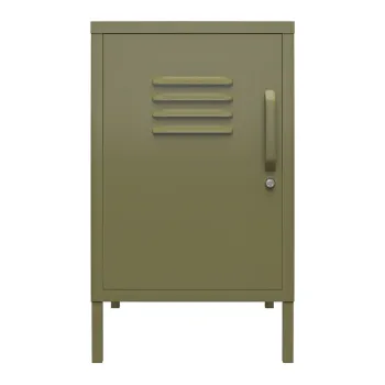 Noptiera kaki din metal Bradford - Storaa imagine