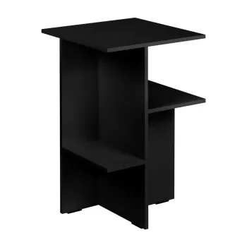 Noptiera neagra cu rafturi Atik - noo.ma imagine