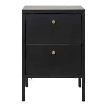 Noptiera neagra din metal Dalby - House Nordic imagine