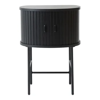 Noptiera neagra Nola - Unique Furniture imagine