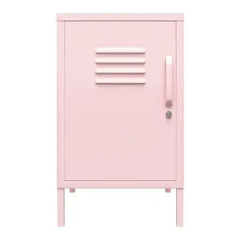 Noptiera roz-deschis din metal Cache - Novogratz imagine