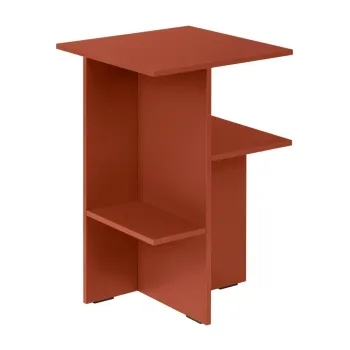 Noptiera teracota cu rafturi Atik - noo.ma imagine