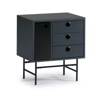 Noptiera Teulat Punto, albastru inchis imagine