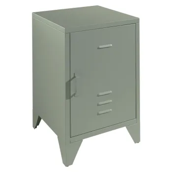 Noptiera verde din metal Bronxx - Vipack imagine