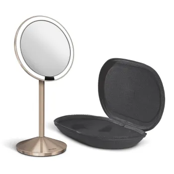 Oglinda cosmetica cu led/de marire o 12 cm Travel - simplehuman imagine