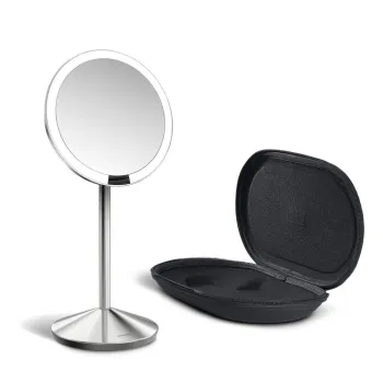 Oglinda cosmetica cu led/de marire o 12 cm Travel - simplehuman imagine