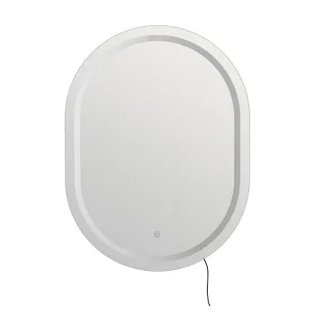 Oglinda de perete cu led 60x80 cm - Ixia imagine