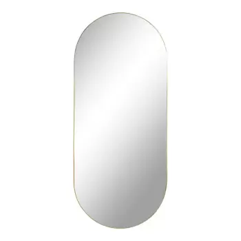 Oglinda de perete cu rama aurie House Nordic Jersey, 35 x 80 cm imagine