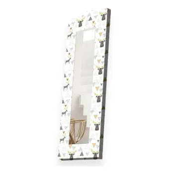 Oglinda de perete cu rama din lemn 40x120 cm - Wallity imagine