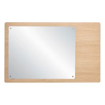 Oglinda de perete cu rama din lemn 80x50 cm Split - Hubsch imagine