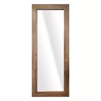 Oglinda de perete Styler Jyvaskyla, 60 x 148 cm, maro imagine