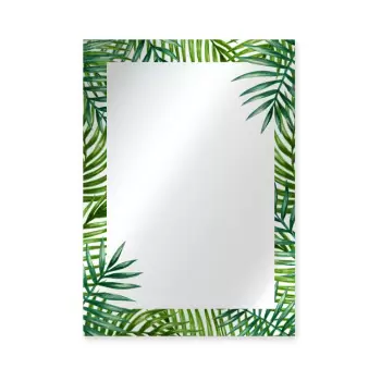 Oglinda de perete Surdic Espejo Decorado Monstera, 50 x 70 cm imagine