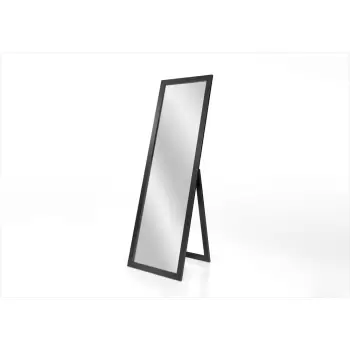 Oglinda de podea cu rama neagra Styler Sicilia, 46 x 146 cm imagine