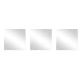 Oglinzi 3 buc. de perete 30x30 cm - MSV imagine
