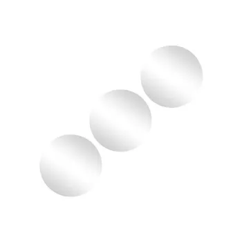 Oglinzi 3 buc. de perete o 15 cm - MSV imagine