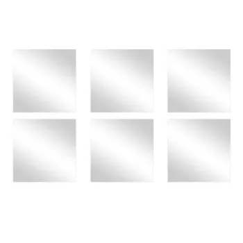 Oglinzi 6 buc. de perete 10x10 cm - MSV imagine