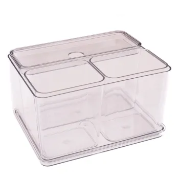 Organizatoare de baie 4 buc. din plastic - Casa De Engel imagine